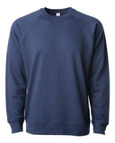 Independent Trading Co. Unisex Icon Lightweight Loopback Terry Crewneck Sweatshirt