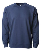 Independent Trading Co. Unisex Icon Lightweight Loopback Terry Crewneck Sweatshirt