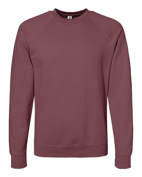 Independent Trading Co. Unisex Icon Lightweight Loopback Terry Crewneck Sweatshirt