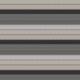 Sunbrella Lucy Stripe Acrylic Fabric - Asphalt Gray, Taupe, Pebble, Charcoal Horizontal Stripe, 54" Width (1 Yard)