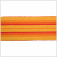 Sunshine/Orange/Mango Striped Grosgrain Ribbon