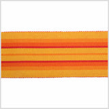 Sunshine/Orange/Mango Striped Grosgrain Ribbon