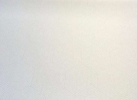 Sunbrella Enrich Acrylic Fabric - Cloud White, Geometric Jacquard, 54" Width (1 Yard)