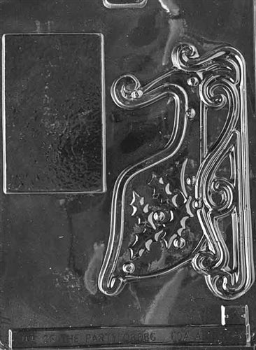 3D Sleigh Chocolate Mold - Side A - LPC075A