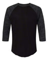 LAT Men's Baseball Fine Jersey Three-Quarter Sleeve Tee