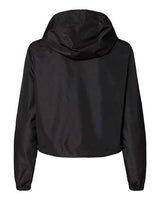 Women's Lightweight Quarter-Zip Pullover Crop Windbreaker