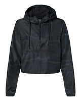 Women's Lightweight Quarter-Zip Crop Windbreaker