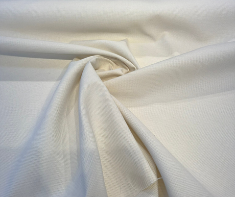 Sunbrella Essential Ivory Solution Dyed Acrylic Fabric - Ivory, Textured, 54" Width (1 Yard)