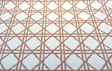 Sunbrella Reign Canyon Rust Solution-Dyed Acrylic Fabric - Rust Geometric Pattern, 54" Width (1 Yard)