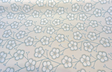 Sunbrella Lucia Mist Acrylic Fabric - Floral, Blue Beige, 54" Width (1 Yard)