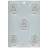 Bear w/Heart Sandwich Cookie Chocolate Mold