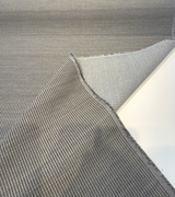 Sunbrella Layer Smoke Acrylic Fabric - Rib Gray, Textured, 54" Width (1 Yard)