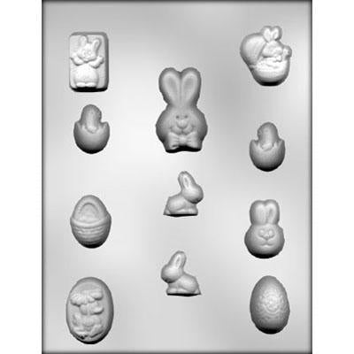 Molde de chocolate surtido de Pascua