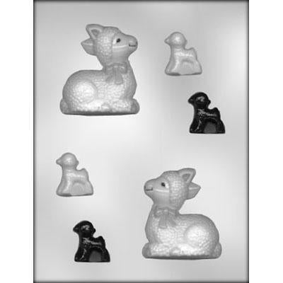 3D Lamb Chocolate Mold