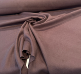 Libeco Belgian Tailored Linen Sanfor Airo Aubergine Purple Linen Fabric - Aubergine Purple, 54-56" Width (1 Yard)