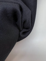 Blue Polyester Cotton Blend Twill