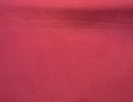 Libeco Belgian Tailored Linen Sanfor Airo Red Wine Fabric - Red Wine, 54-56" Width (1 Yard)