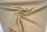 Libeco Belgian Tailored Linen Sanfor Airo Wheat Sand Fabric - Wheat Sand, 54-56" Width (1 Yard)