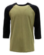 Next Level Unisex CVC Three-Quarter Sleeve Raglan T-Shirt