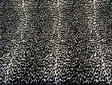 Velvet Kuna Onyx Velvet Fabric - Black Leopard Print, 54" Width (1 Yard)