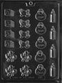 Baby Bite Size Decos Mint Chocolate Mold - LPB049