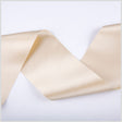 3.75" Tan Double Face French Satin Ribbon