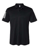 Adidas Men's Floating 3-Stripes Polo