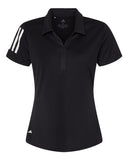 Adidas Women's Floating 3-Stripes Polo