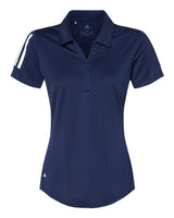 Adidas Women's Floating 3-Stripes Polo