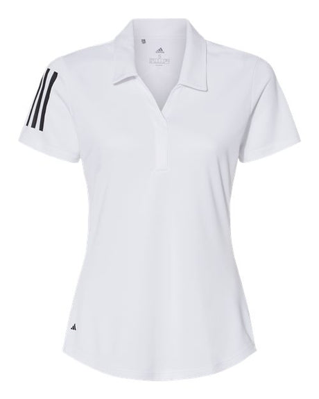 Adidas Women's Floating 3-Stripes Polo