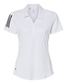 Adidas Women's Floating 3-Stripes Polo