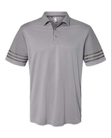 Adidas Men's Striped Sleeve Polo