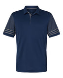 Men's Striped Sleeve Polo