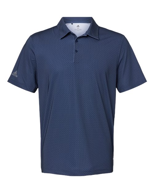 Diamond Dot Print Polo