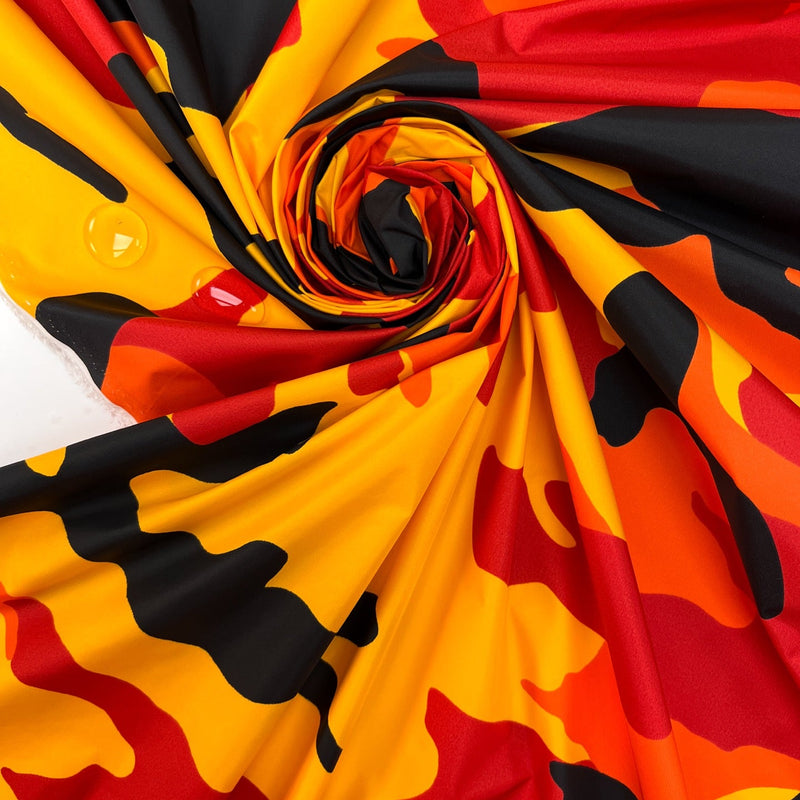 Polyamide Woven Multicolour Printed Waterproof Fabric