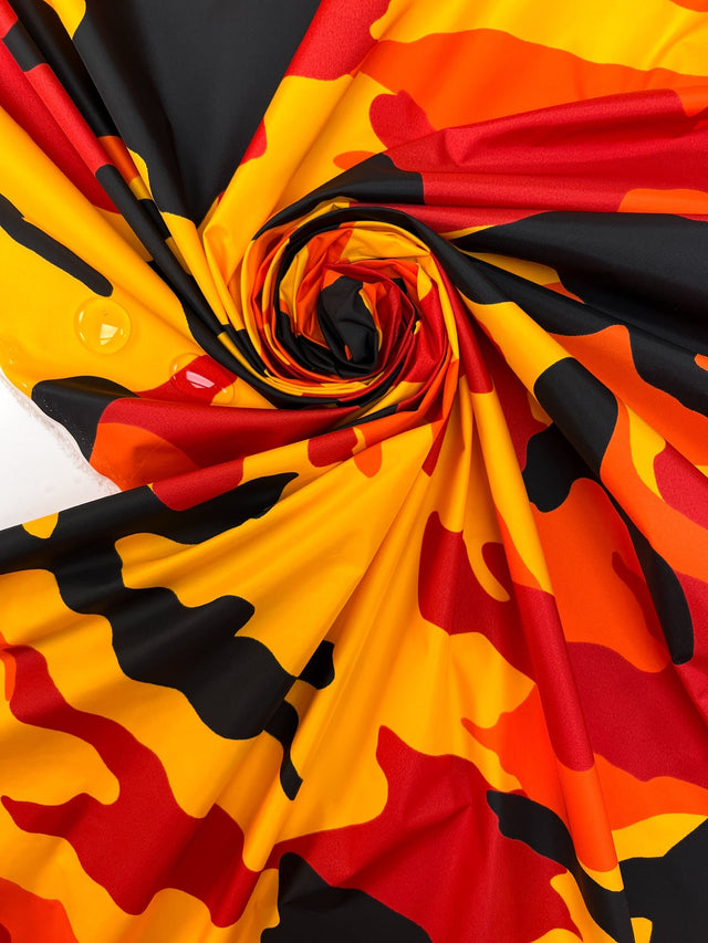 Polyamide Woven Multicolour Printed Waterproof Fabric