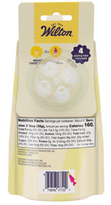 Wilton Yellow Ready-to-Use Decorator Icing Pouch with 4 Tips – 7.5 oz.