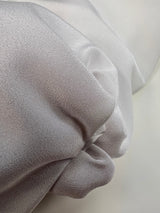 White Shade Crepe Polyester Fabric