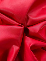 Italian Red Polyester Satin