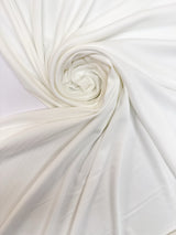 Polyamide Elastane Knitted Fabric White