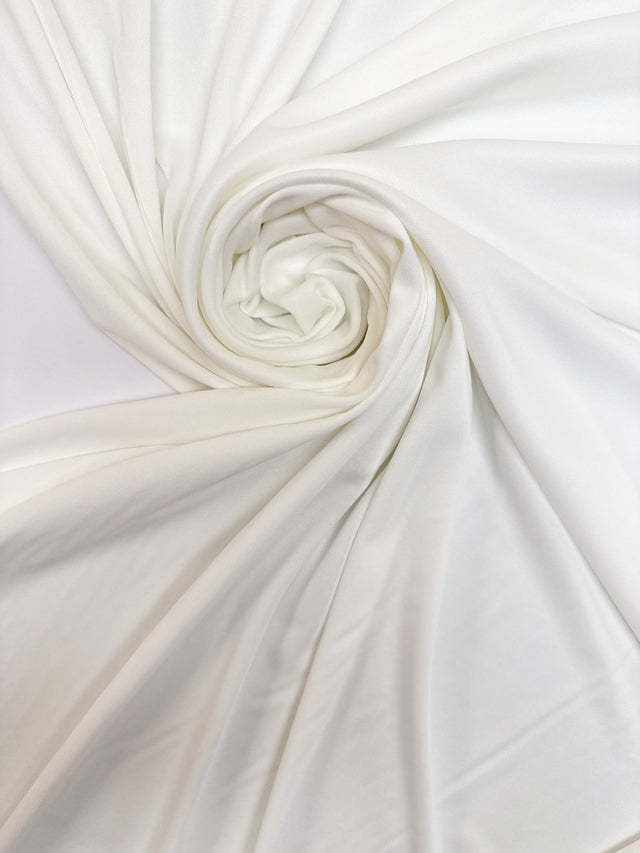 Polyamide Elastane Knitted Fabric White