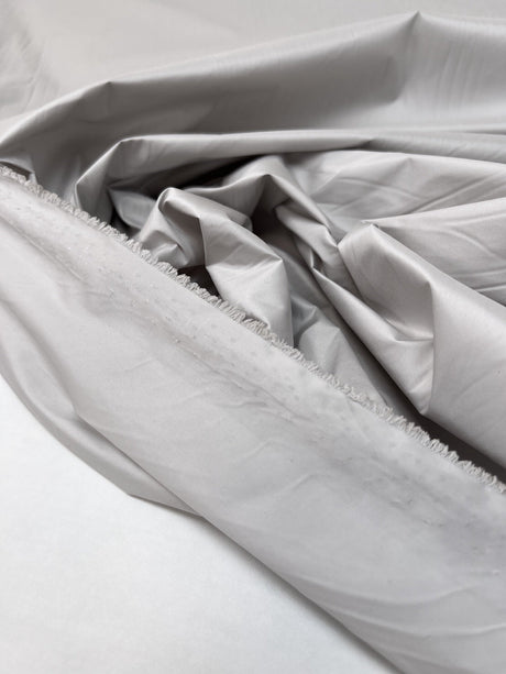 Polyester Crepe Gray Lightweight Italian