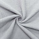 Double Layer Cotton Gauze Fabric - Soft Double Layer Muslin, 46/48" Width (1 Yard)