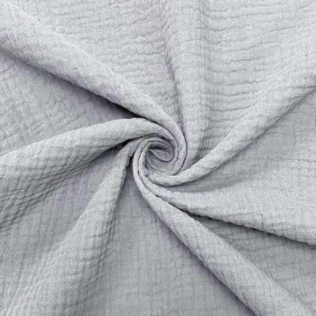 Double Layer Cotton Gauze Fabric - Soft Double Layer Muslin, 46/48" Width (1 Yard)