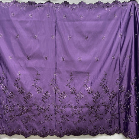 Beaded Bridal Lace Fabric on Satin
