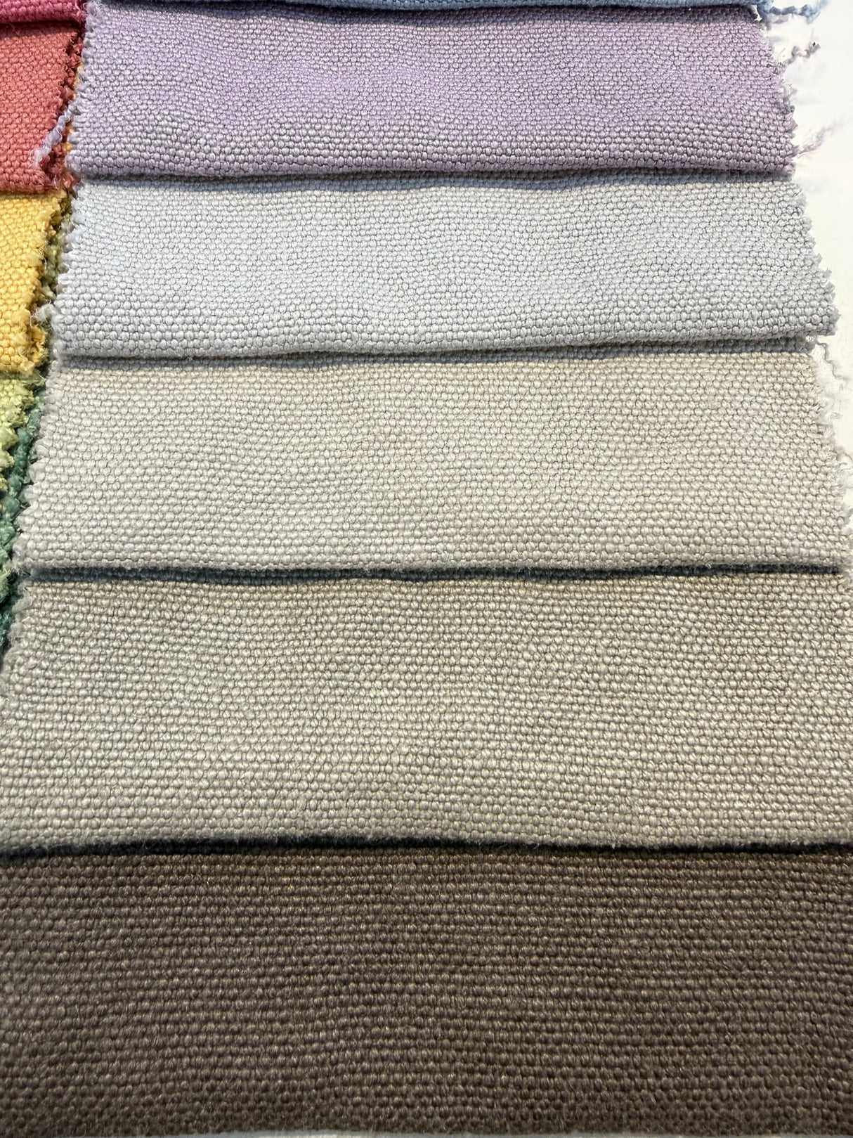 Muldon Irish Heavy Linen Upholstery Fabric - Heavy Washed Linen, 53" Width (1 Yard)