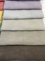 Muldon Irish Heavy Linen Upholstery Fabric - Heavy Washed Linen, 53" Width (1 Yard)