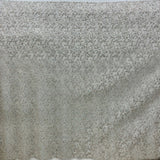 Beaded Lace Fabric on Polyester Net Mesh
