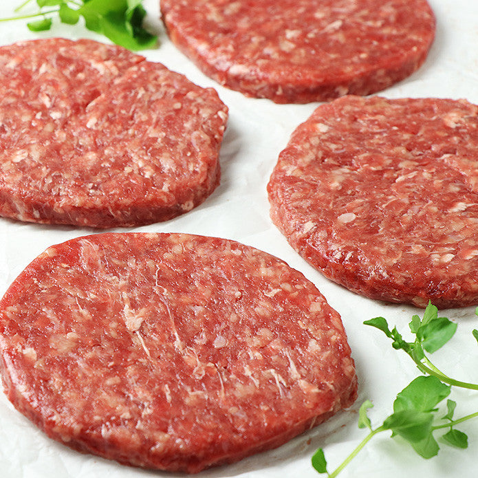 Raw Beef Burger Patty Unsalted