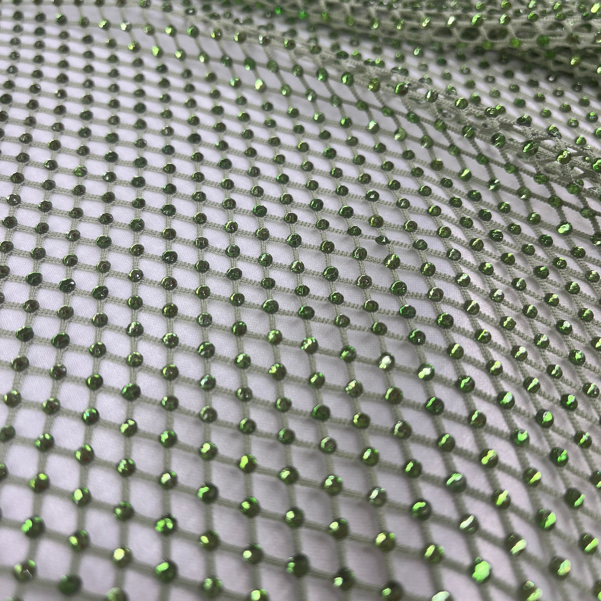 Diamond Fishnet 4-Way Stretch Fabric